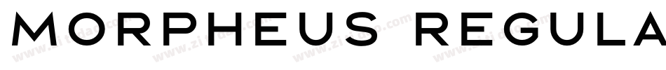 Morpheus Regular字体转换